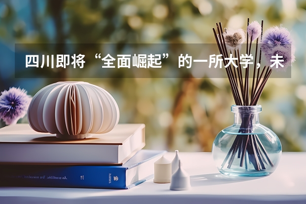 四川即将“全面崛起”的一所大学，未来可冲击985，你期待吗？