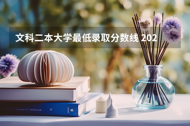 文科二本大学最低录取分数线 2023年高考文科二本分数线