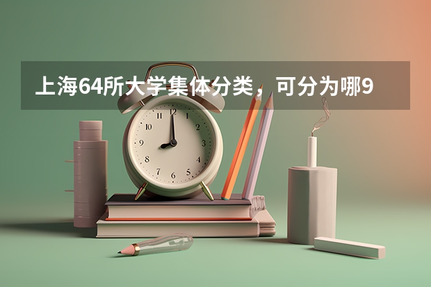 上海64所大学集体分类，可分为哪9个档次？ 上海交通职业技术学院自主招生分数线