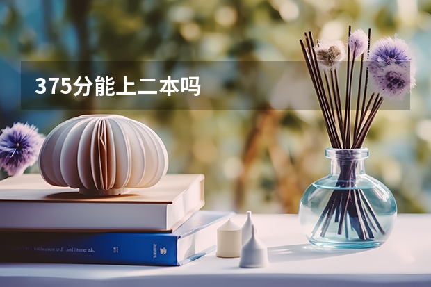 375分能上二本吗