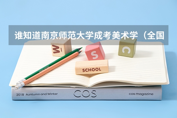 谁知道南京师范大学成考美术学（全国大学美术排名）