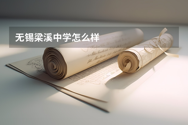 无锡梁溪中学怎么样