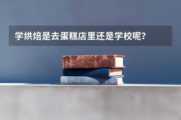 学烘焙是去蛋糕店里还是学校呢？