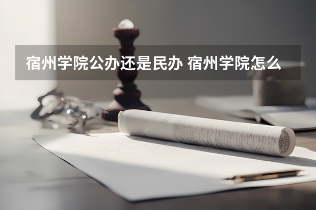 宿州学院公办还是民办 宿州学院怎么样