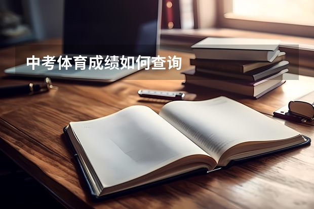 中考体育成绩如何查询