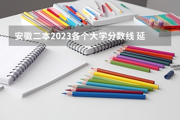 安徽二本2023各个大学分数线 延安大学分数线
