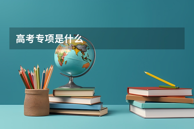 高考专项是什么