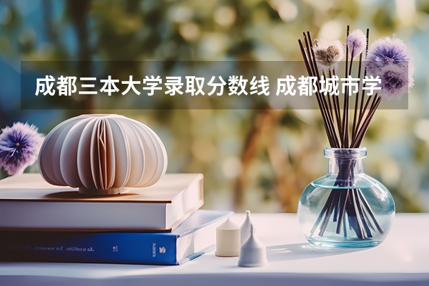 成都三本大学录取分数线 成都城市学院高考录取分数线