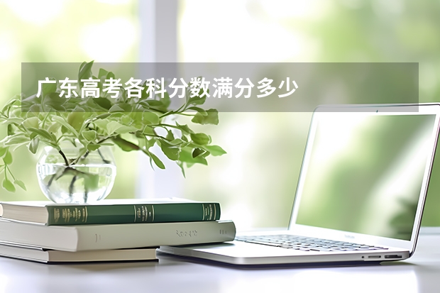 广东高考各科分数满分多少
