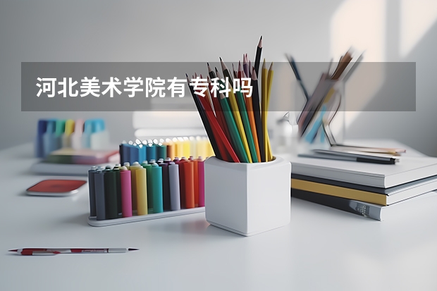 河北美术学院有专科吗