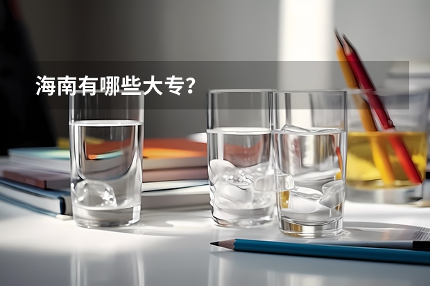 海南有哪些大专？
