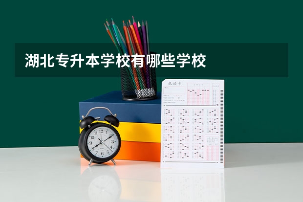 湖北专升本学校有哪些学校