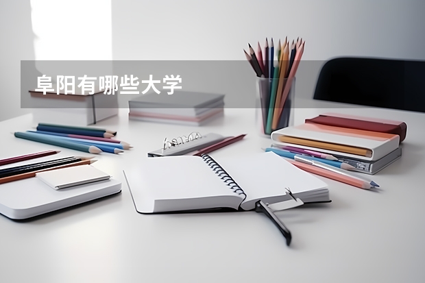 阜阳有哪些大学