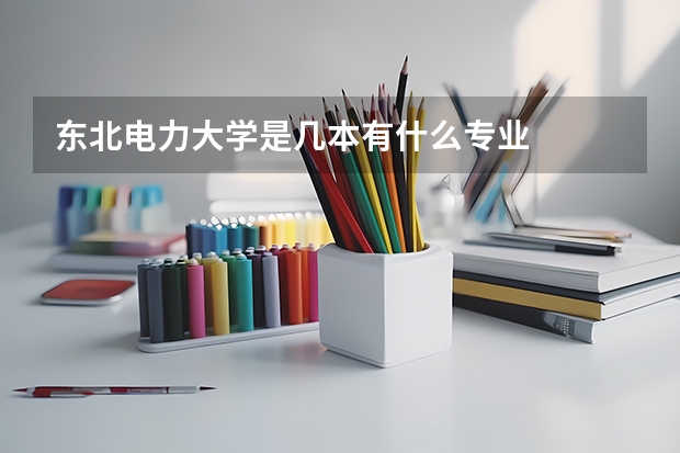 东北电力大学是几本有什么专业