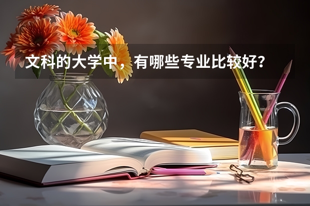 文科的大学中，有哪些专业比较好？