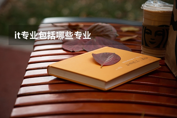it专业包括哪些专业