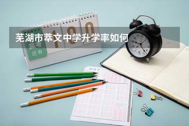 芜湖市萃文中学升学率如何