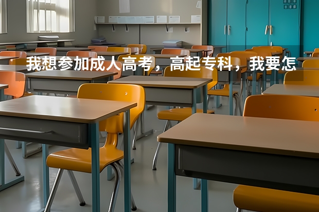 我想参加成人高考,高起专科,我要怎么买学习资料,提前跟你们说我是小学毕业