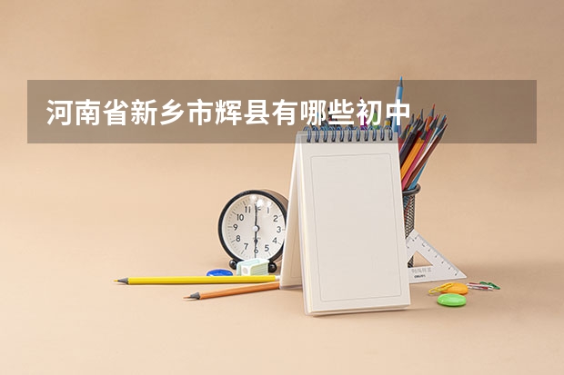 河南省新乡市辉县有哪些初中