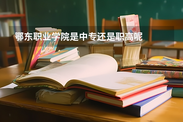 鄂东职业学院是中专还是职高呢