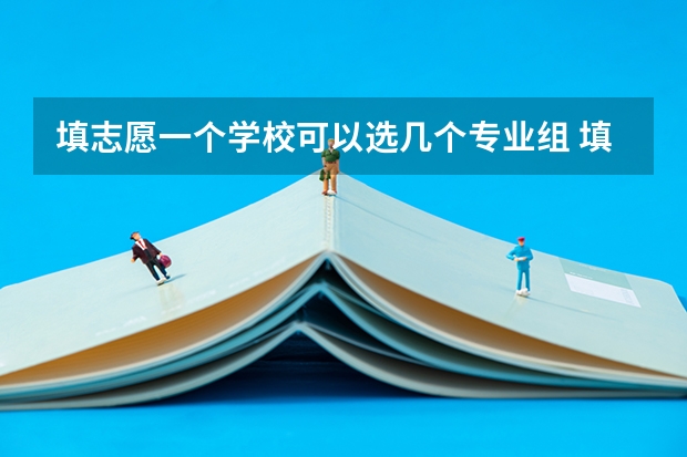 填志愿一个学校可以选几个专业组 填志愿一个学校可以填几个专业