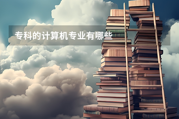 专科的计算机专业有哪些