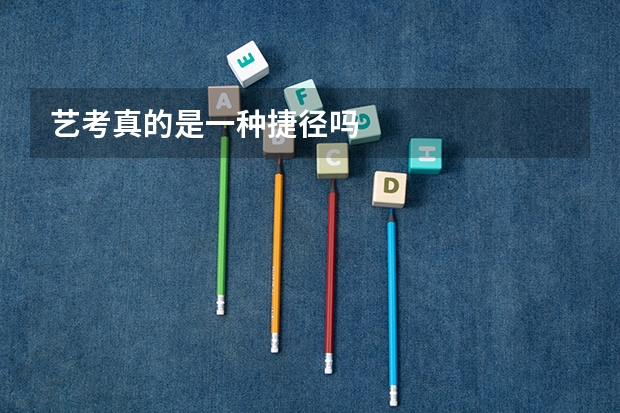 艺考真的是一种捷径吗
