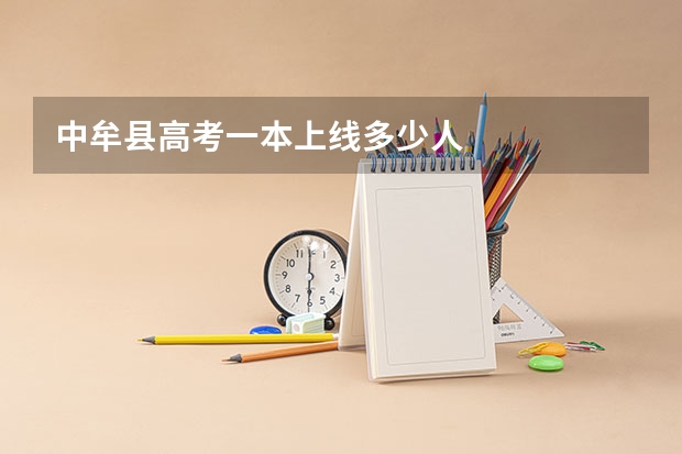 中牟县高考一本上线多少人