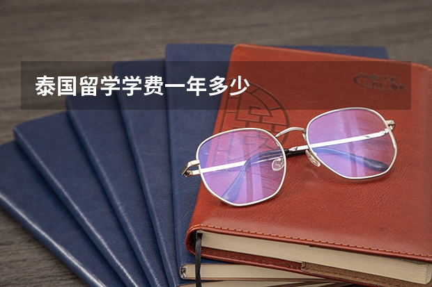泰国留学学费一年多少