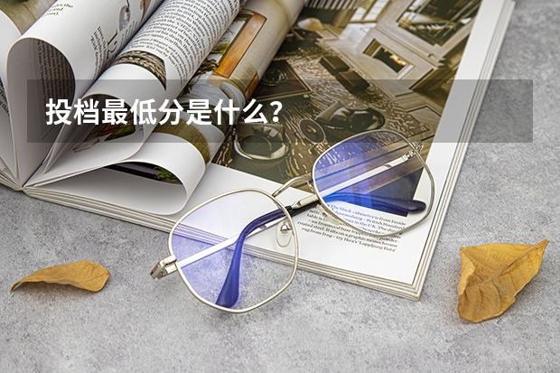 投档最低分是什么？