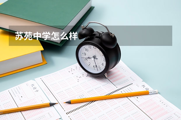 苏苑中学怎么样