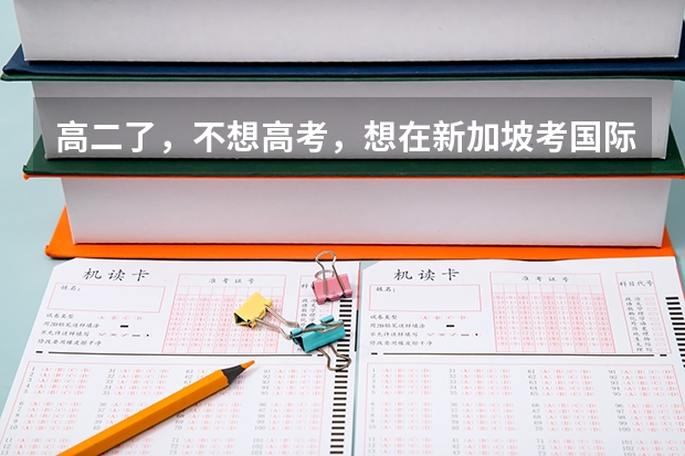高二了，不想高考，想在新加坡考国际本科难吗？