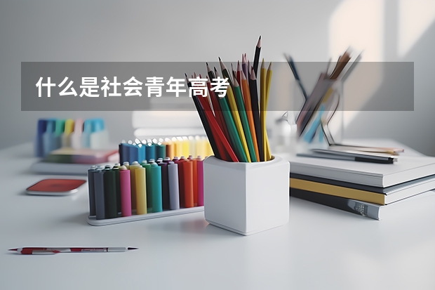 什么是社会青年高考