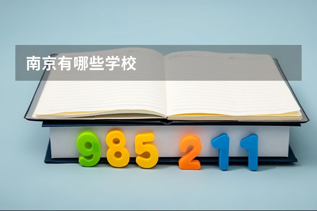 南京有哪些学校
