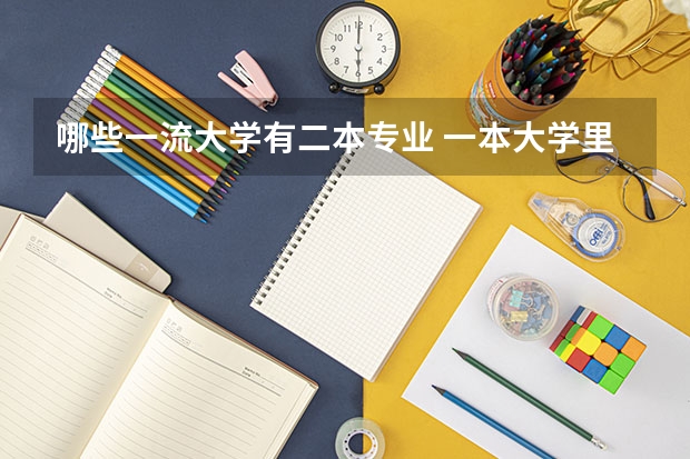 哪些一流大学有二本专业 一本大学里有二本专业吗？