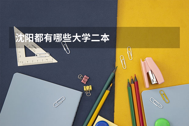 沈阳都有哪些大学二本