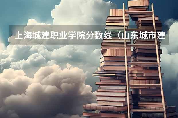 上海城建职业学院分数线（山东城市建设职业学院单招分数线）