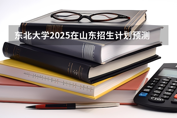 东北大学2025在山东招生计划预测