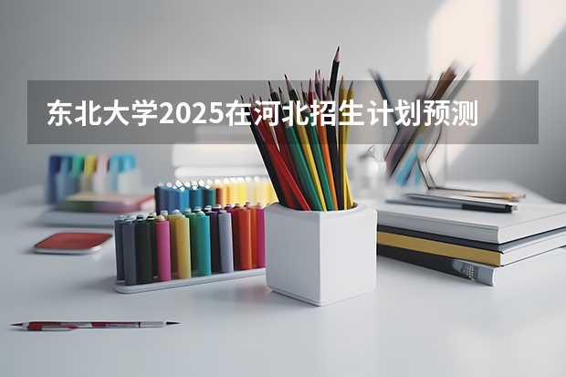 东北大学2025在河北招生计划预测