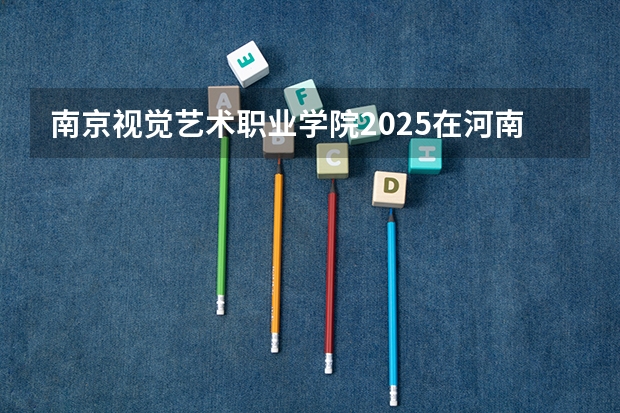 南京视觉艺术职业学院2025在河南招生计划预测