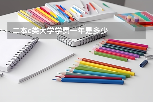 二本c类大学学费一年是多少