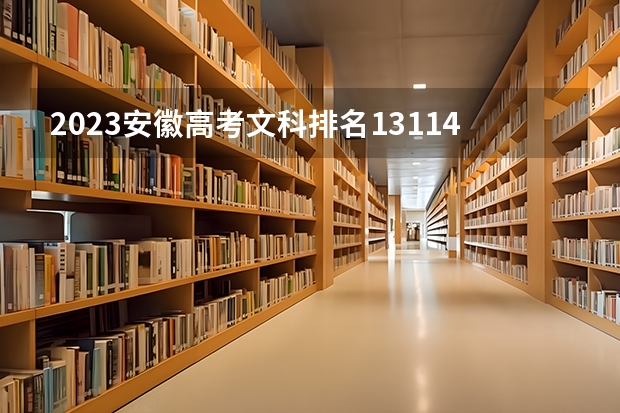 2023安徽高考文科排名131141的考生报哪所大学 往年录取分数线