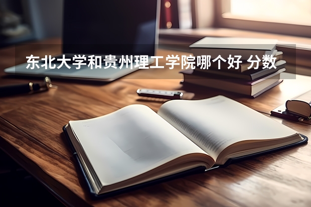 东北大学和贵州理工学院哪个好 分数线对比