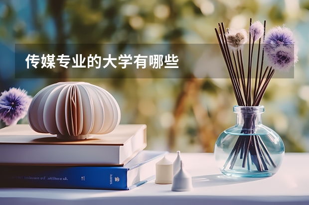 传媒专业的大学有哪些