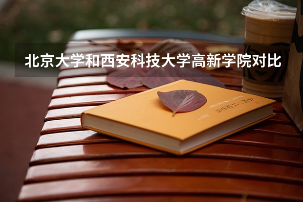 北京大学和西安科技大学高新学院对比 录取分数线是多少
