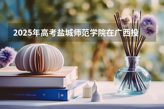2025年高考盐城师范学院在广西投档分数线是多少