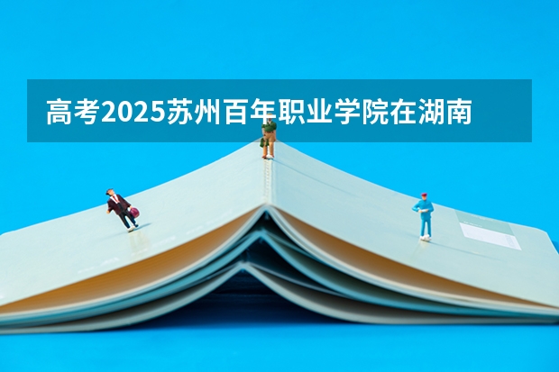 高考2025苏州百年职业学院在湖南艺术类投档分数线总汇