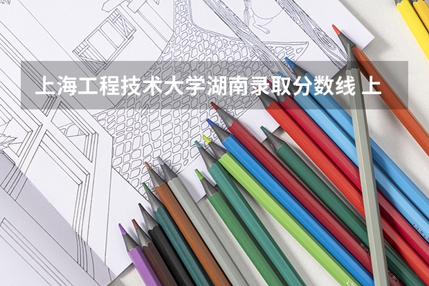 上海工程技术大学湖南录取分数线 上海工程技术大学湖南招生人数是多少