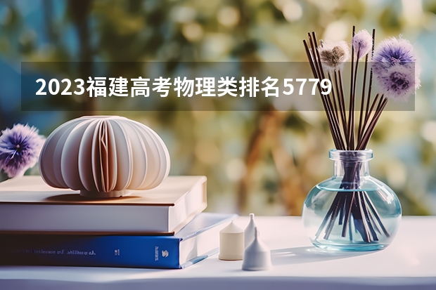 2023福建高考物理类排名57790的考生报哪所大学 往年录取分数线